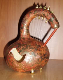 Gourd harp